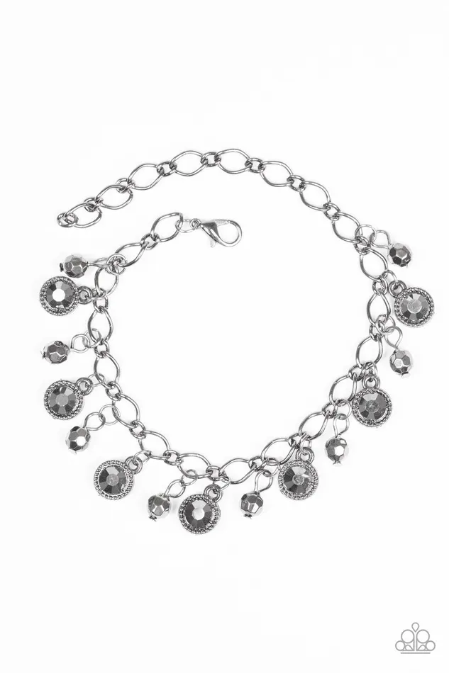 Bracelets Paparazzi Bracelet Stratosphere Shimmer Black Paparazzi Jewelry