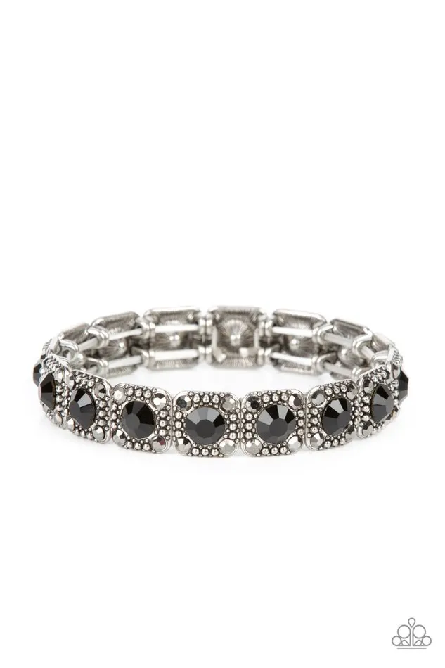 Bracelets Paparazzi Jewelry Paparazzi Bracelet Cache Commodity Black Bracelets Paparazzi Jewelry Paparazzi Bracelet Cache Commodity Black