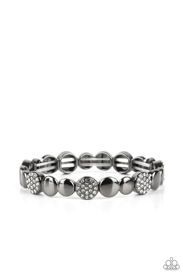 Bracelets Paparazzi Jewelry Paparazzi Bracelet Dimensional Dazzle Black Bracelets Paparazzi Jewelry Paparazzi Bracelet Dimensional Dazzle Black