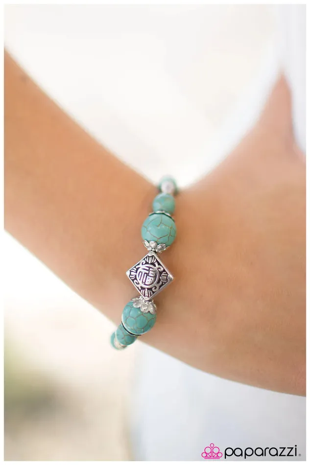 Bracelets Paparazzi Jewelry Paparazzi Bracelet Range Rover Blue