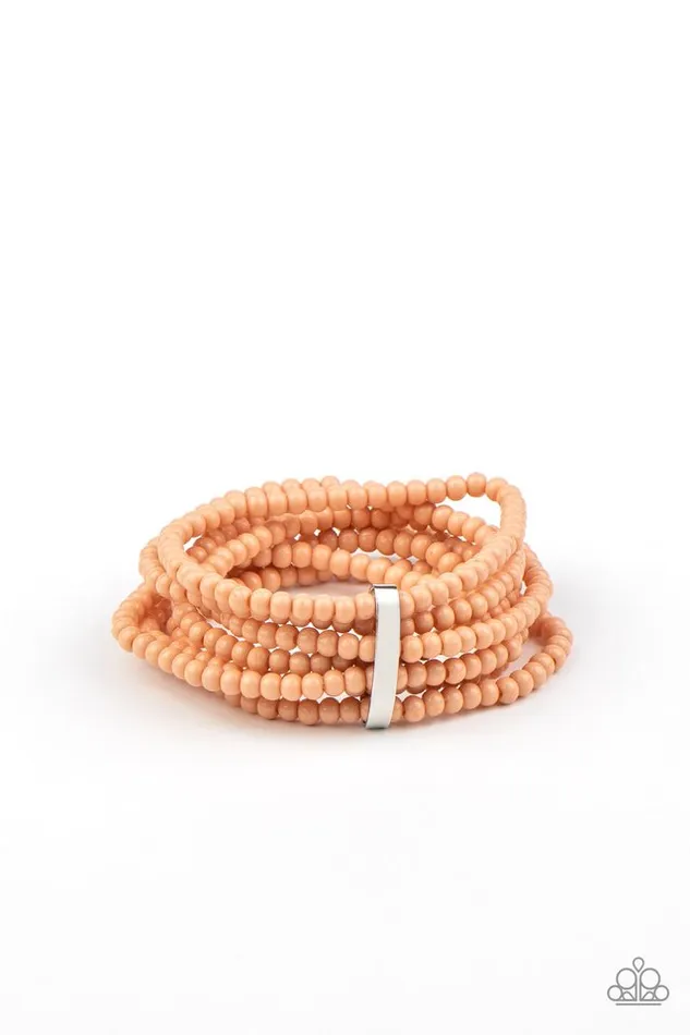 Bracelets Paparazzi Jewelry Paparazzi Bracelet Thank Me LAYER Orange Bracelets Paparazzi Jewelry Paparazzi Bracelet Thank Me LAYER Orange