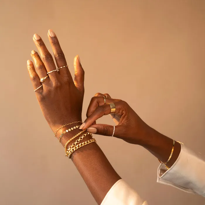 Bracelets RG Gold Filled Round Box Bracelet