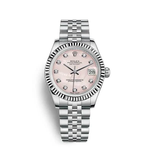 Bracelets Rolex Rolex Datejust 31mm Ref 1782740043 Pink Dial Stainless Steel Jubilee Bracelet Womens Watch Bracelets Rolex Rolex Datejust 31mm Ref 1782740043 Pink Dial Stainless Steel Jubilee Bracelet Womens Watch
