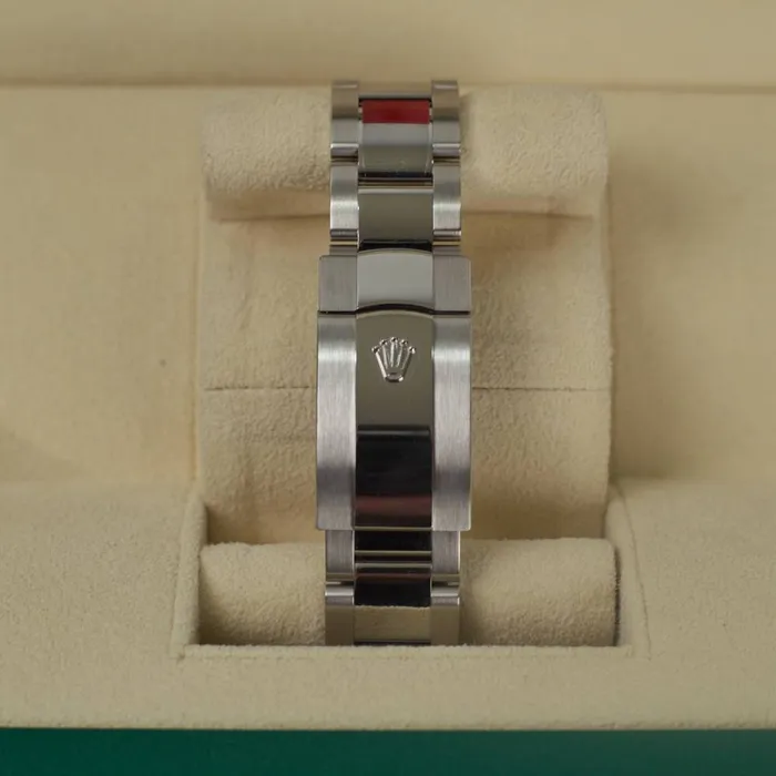 Bracelets Rolex Rolex Datejust 36mm Ref 1262000006 Blue Stick Dial Stainless Steel Oyster Bracelet Watch