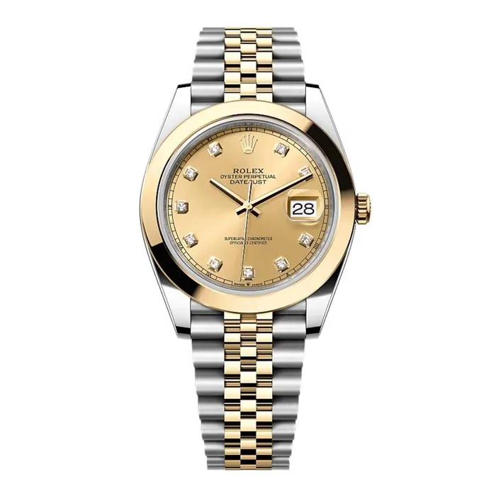 Bracelets Rolex Rolex Datejust 41mm Ref 1263030012 Champagne 1263030005 Two Tone Stainless Steel 18K Yellow Gold Jubilee Bracelet Mens Watch Bracelets Rolex Rolex Datejust 41mm Ref 1263030012 Champagne 1263030005 Two Tone Stainless Steel 18K Yellow Gold Jubilee Bracelet Mens Watch