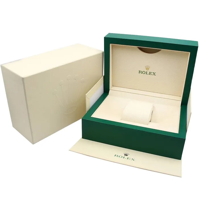 Bracelets Rolex Rolex Day Date 40mm Ref 2282390006 Silver Quadrant Motif Roman Dial Fluted Bezel 18K White Gold President Bracelet Mens Watch