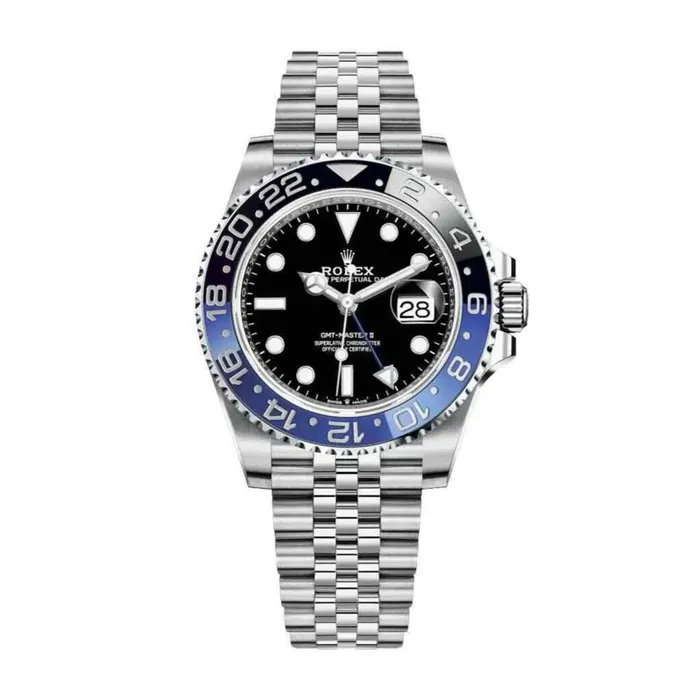 Bracelets Rolex Rolex GMTMaster II Batgirl 40mm Ref 126710blnr0002 Black Dial Black Blue Bezel Stainless Steel Jubilee Bracelet Mens Watch Bracelets Rolex Rolex GMTMaster II Batgirl 40mm Ref 126710blnr0002 Black Dial Black Blue Bezel Stainless Steel Jubilee Bracelet Mens Watch
