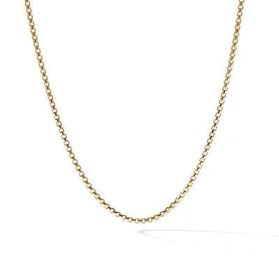David Yurman Necklaces David Yurman 17mm Hollow Box Chain Necklace
