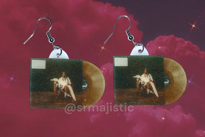 Earrings Doechii Alligator Bites Never Heal Vinyl Album Handmade Earrings Sam Makes Things Earrings Doechii Alligator Bites Never Heal Vinyl Album Handmade Earrings Sam Makes Things