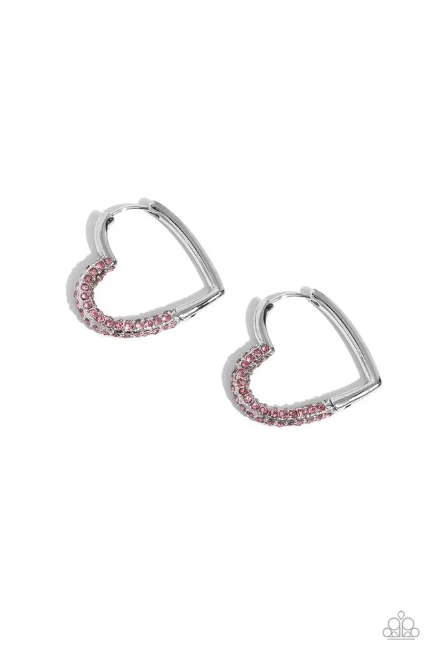 Earrings Paparazzi Earring Be Mine Valentine Pink Paparazzi Jewelry Earrings Paparazzi Earring Be Mine Valentine Pink Paparazzi Jewelry