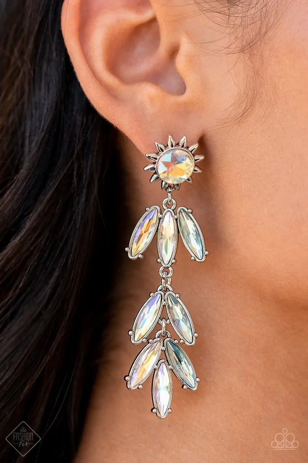 Earrings Paparazzi Earring Space Age Sparkle Multi Paparazzi Jewelry