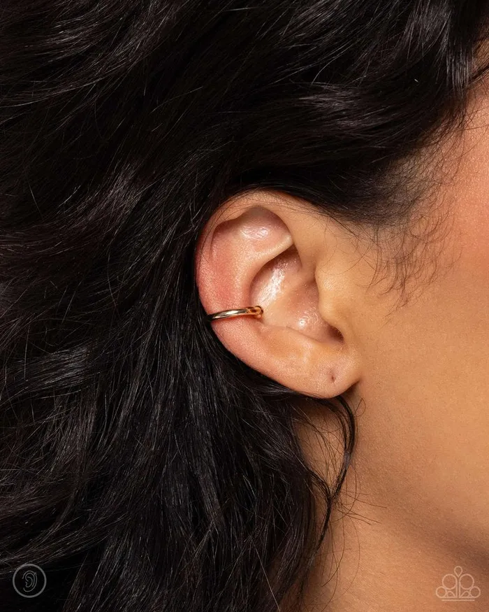 Earrings Paparazzi Jewelry Paparazzi Earring Barbell Beauty Gold