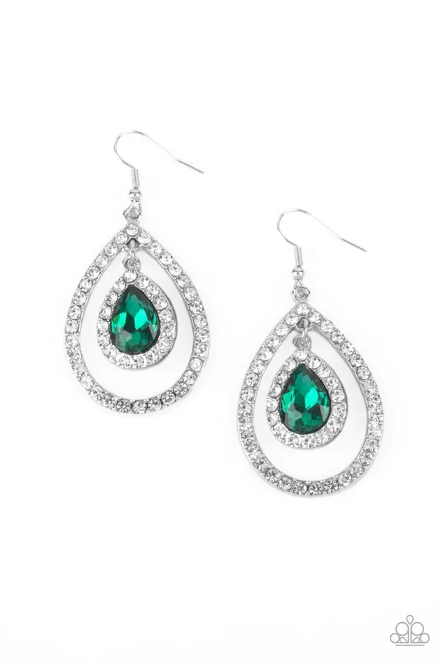 Earrings Paparazzi Jewelry Paparazzi Earring Blushing Bride Green Earrings Paparazzi Jewelry Paparazzi Earring Blushing Bride Green