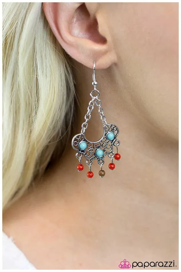 Earrings Paparazzi Jewelry Paparazzi Earring Jane of The Jungle Multi