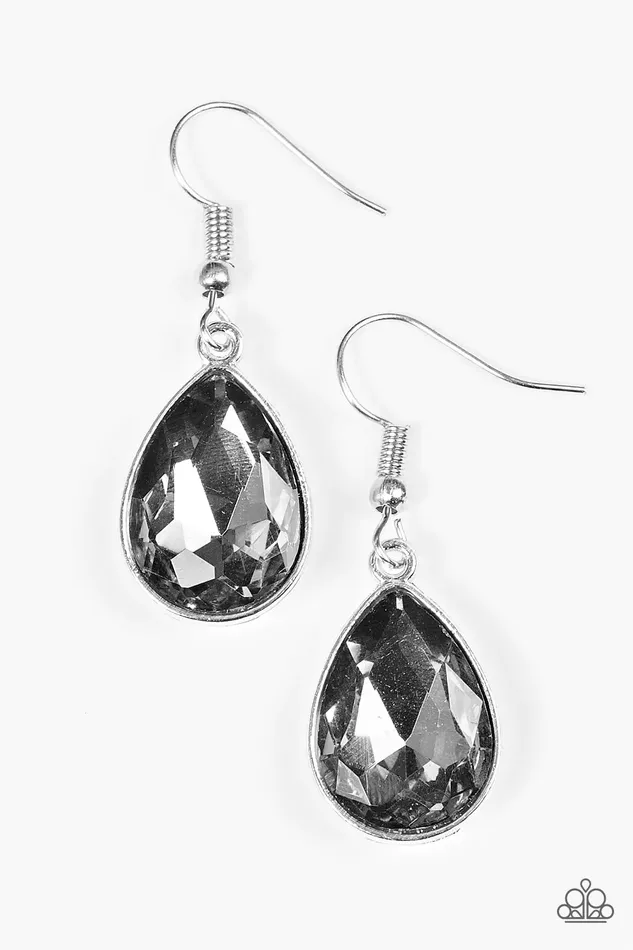 Earrings Paparazzi Jewelry Paparazzi Earring Play The FAME Silver