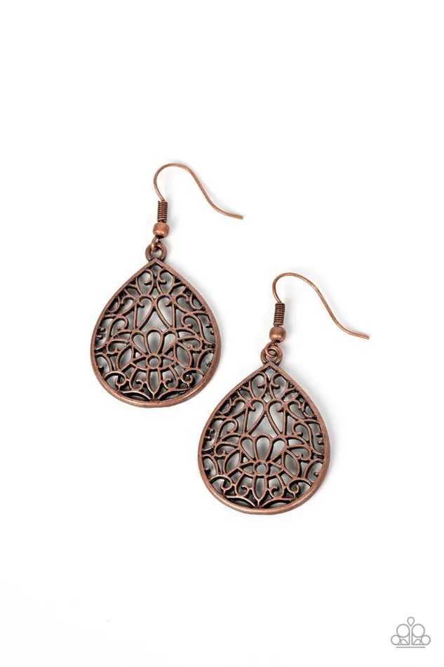 Earrings Paparazzi Jewelry Paparazzi Earring Valley Estate Copper Earrings Paparazzi Jewelry Paparazzi Earring Valley Estate Copper
