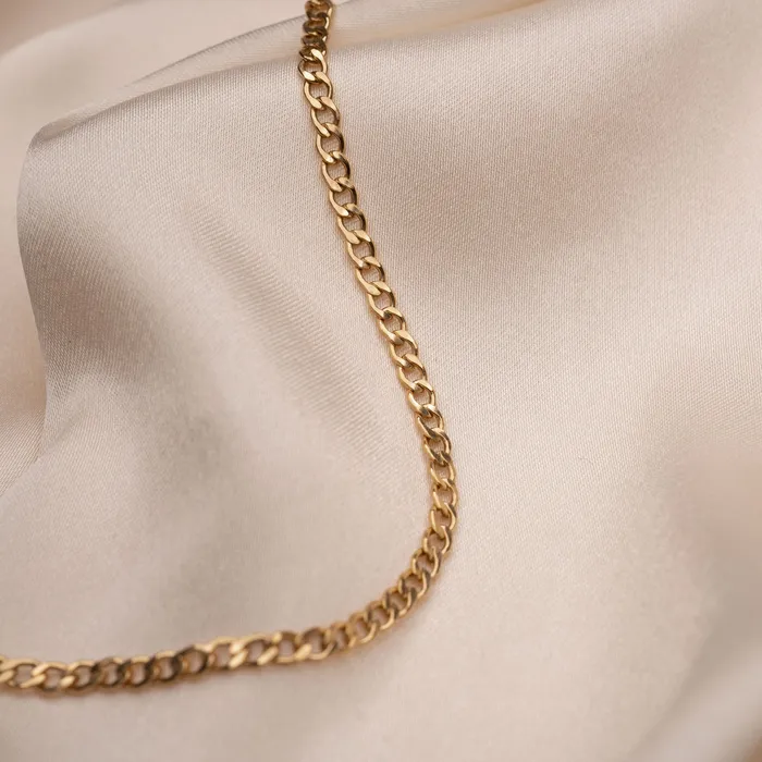 Gold Filled Curb Link Bracelet RG Bracelets