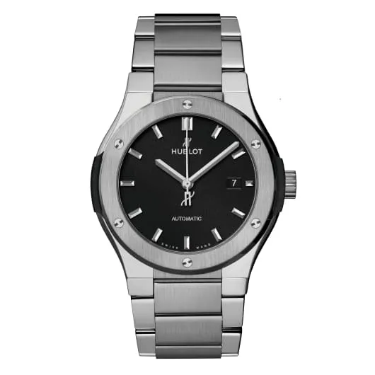 Hublot Bracelets Hublot Classic Fusion Titanium 42mm Watch Ref 548NX1170NX Black Dial Titanium Bracelet Hublot Bracelets Hublot Classic Fusion Titanium 42mm Watch Ref 548NX1170NX Black Dial Titanium Bracelet