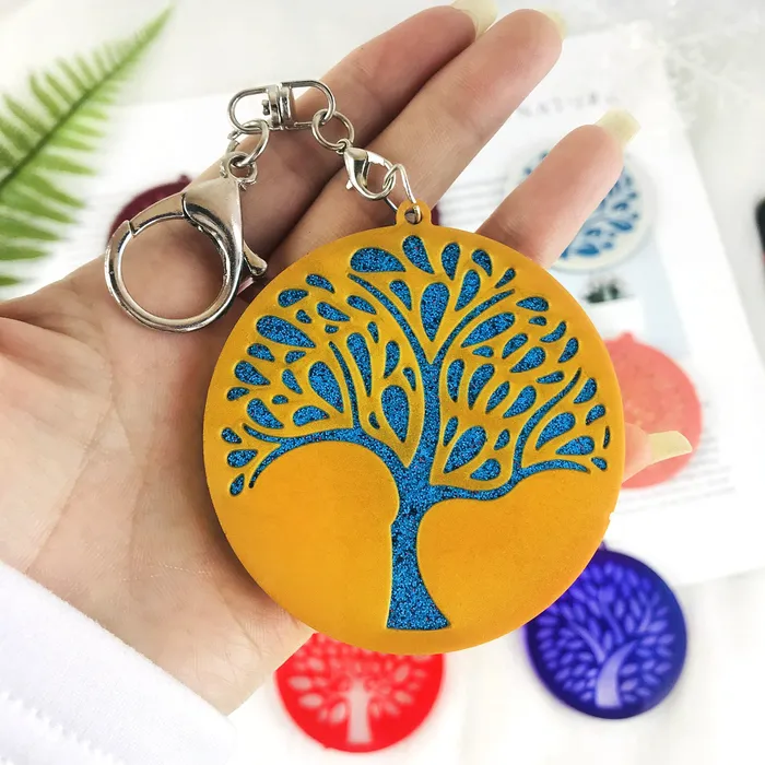 IntoResin Necklaces Tree of Life Keychain Accessories Decorative Resin Mold