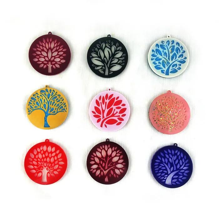 IntoResin Necklaces Tree of Life Keychain Accessories Decorative Resin Mold