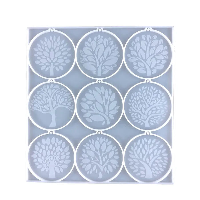IntoResin Necklaces Tree of Life Keychain Accessories Decorative Resin Mold