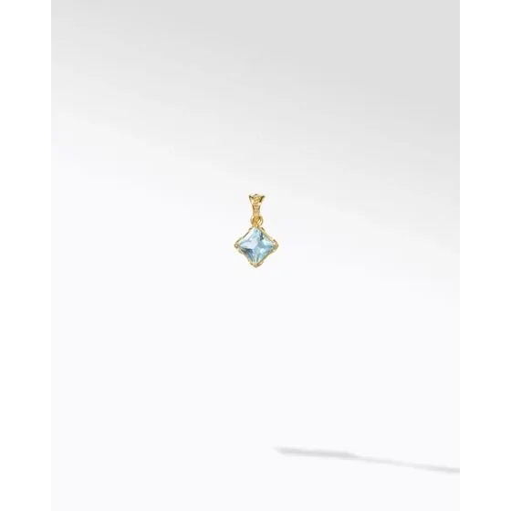 Konstantino Konstantino Alexandria 18K Yellow Gold Sky Blue Topaz Pendant PreStyled Sets Konstantino Konstantino Alexandria 18K Yellow Gold Sky Blue Topaz Pendant PreStyled Sets