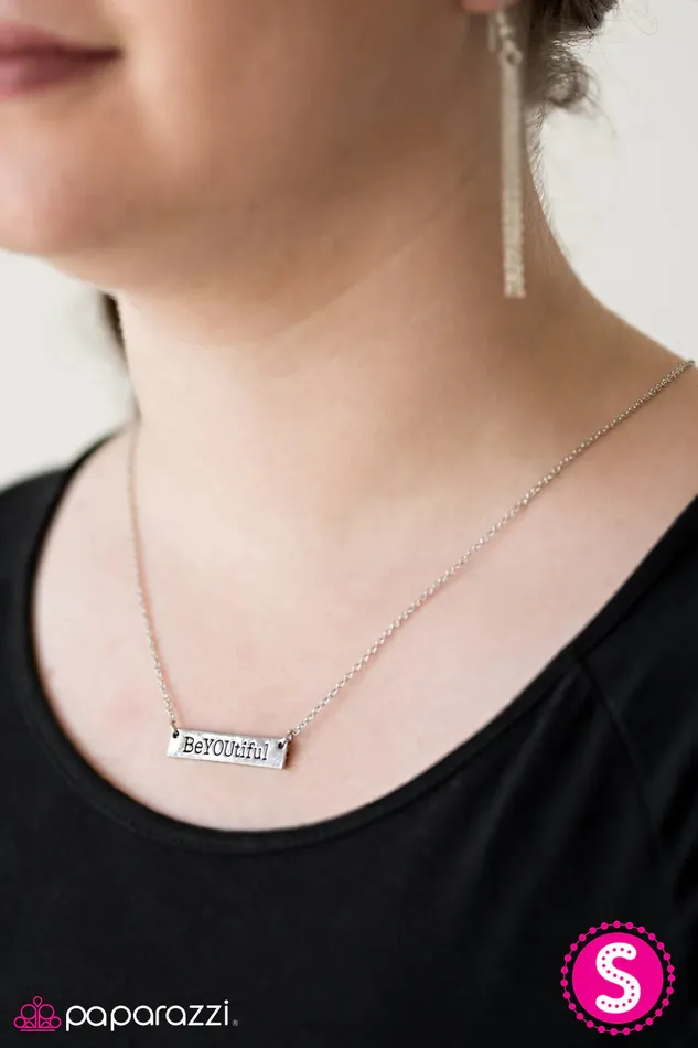 Necklaces Paparazzi Jewelry Paparazzi Necklace Always BeYOUtiful Silver