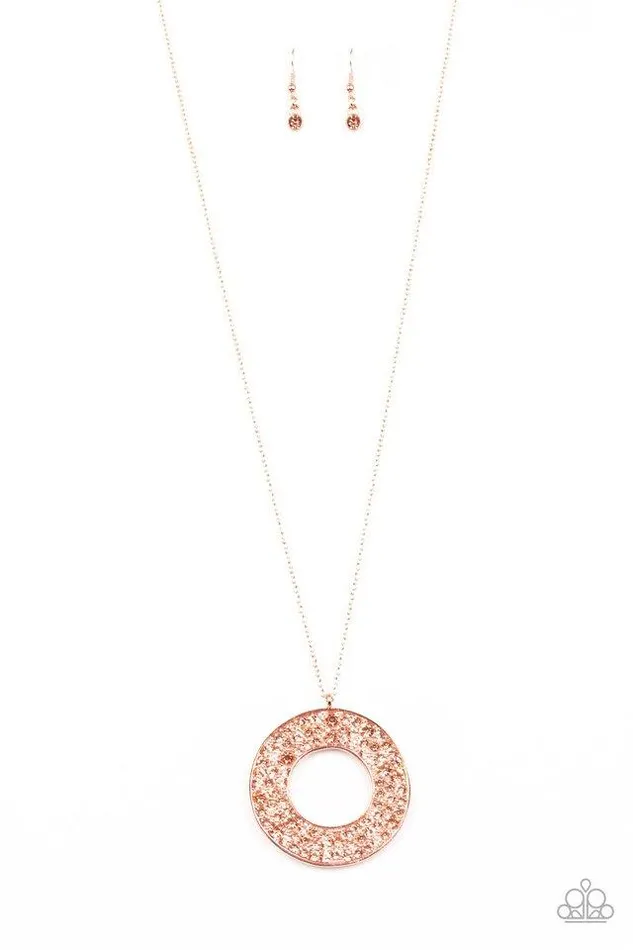 Necklaces Paparazzi Jewelry Paparazzi Necklace Bad HEIR Day Copper