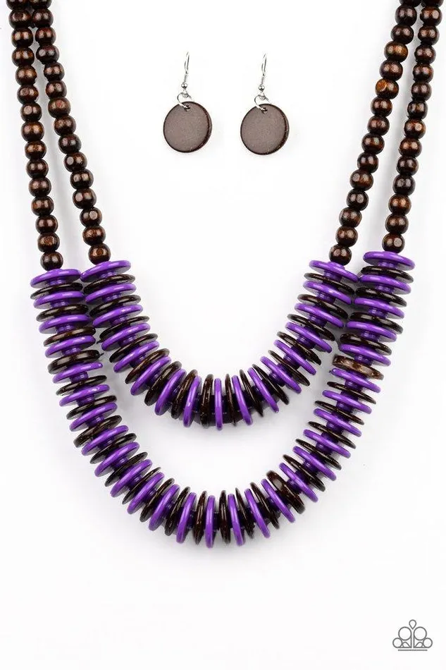 Necklaces Paparazzi Jewelry Paparazzi Necklace Dominican Disco Purple