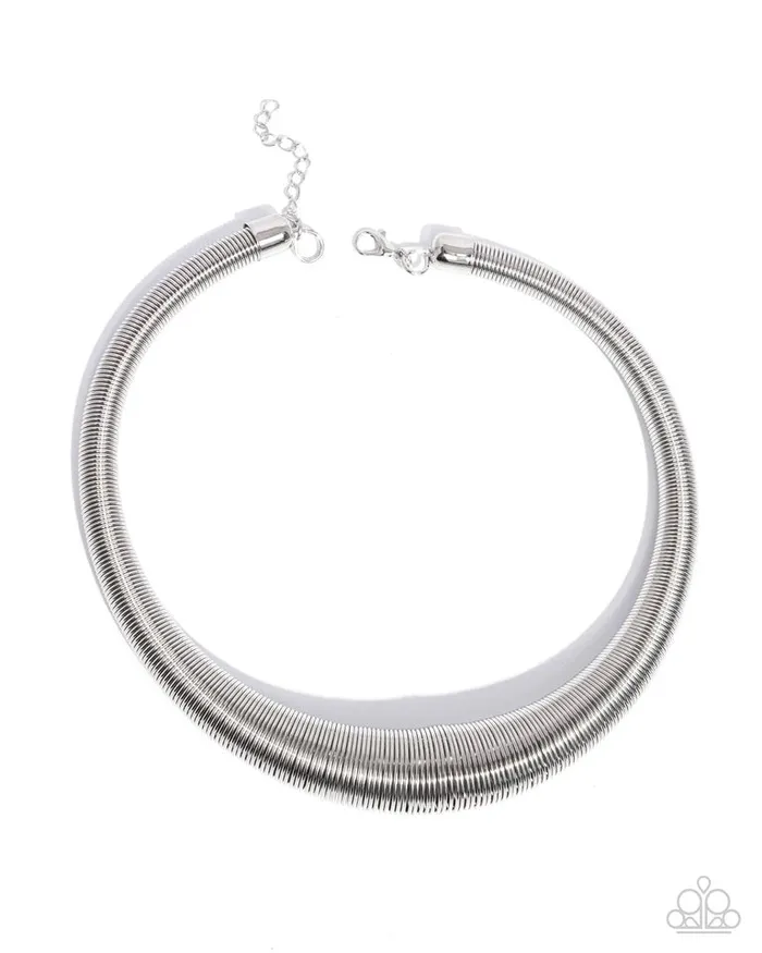 Necklaces Paparazzi Jewelry Paparazzi Necklace Dramatic Dynasty Silver Necklaces Paparazzi Jewelry Paparazzi Necklace Dramatic Dynasty Silver