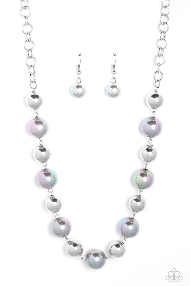 Necklaces Paparazzi Jewelry Paparazzi Necklace Dreamscape Escape Silver Necklaces Paparazzi Jewelry Paparazzi Necklace Dreamscape Escape Silver