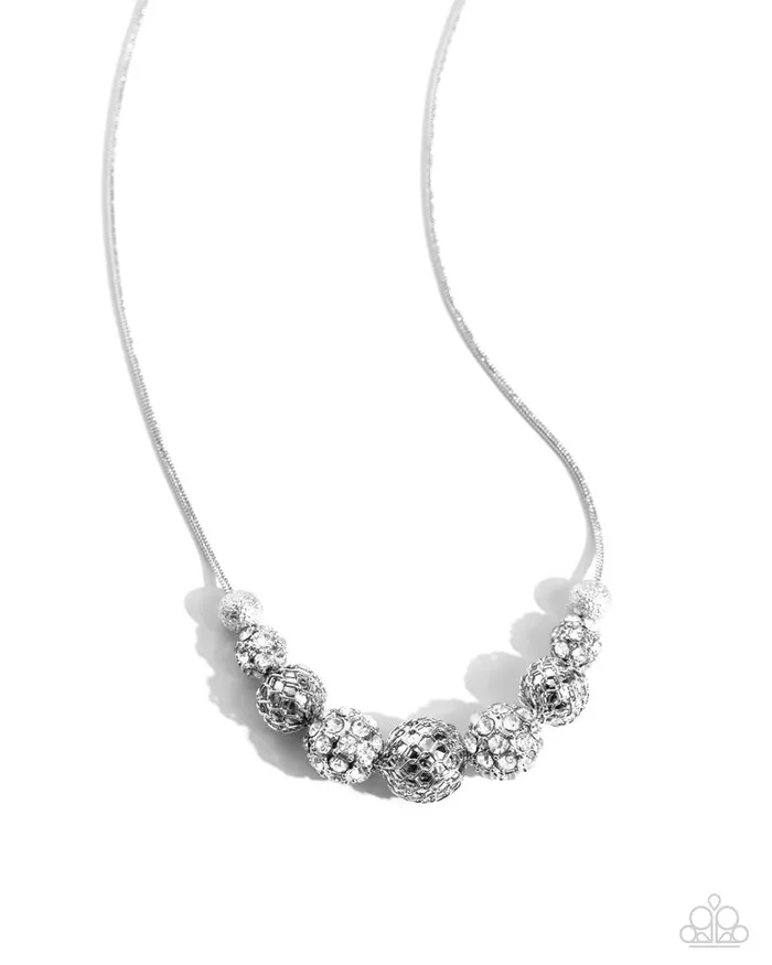 Necklaces Paparazzi Jewelry Paparazzi Necklace Gilded Gift White Necklaces Paparazzi Jewelry Paparazzi Necklace Gilded Gift White