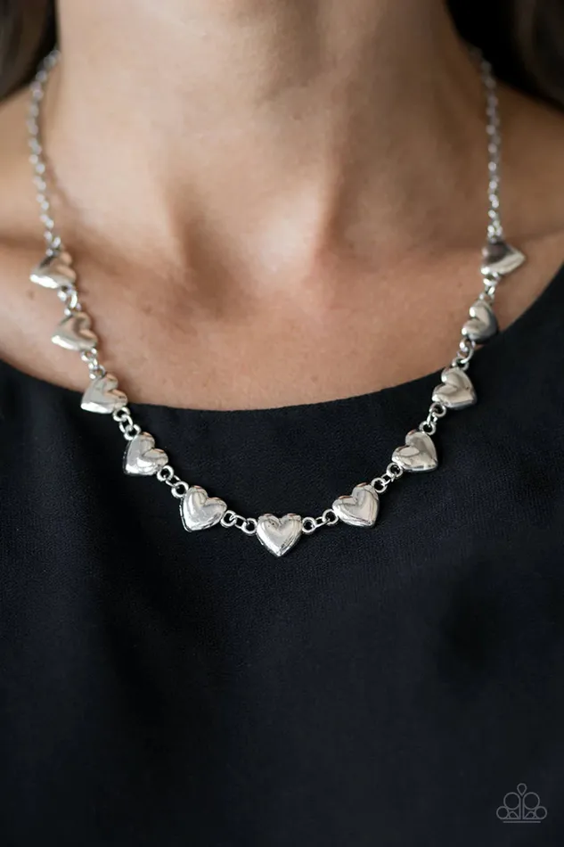 Necklaces Paparazzi Jewelry Paparazzi Necklace If My Heart Had Wings Silver