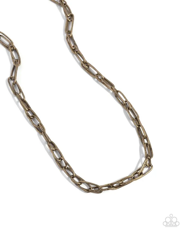 Necklaces Paparazzi Jewelry Paparazzi Necklace Paperclip Power Brass Necklaces Paparazzi Jewelry Paparazzi Necklace Paperclip Power Brass
