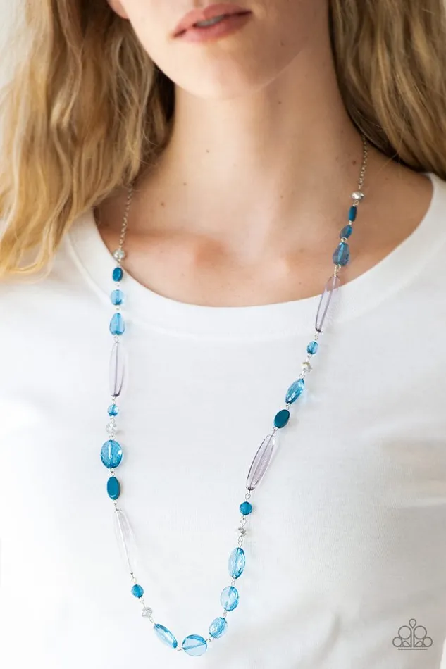 Necklaces Paparazzi Jewelry Paparazzi Necklace Quite Quintessence Blue