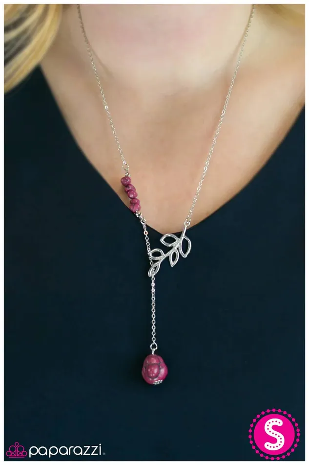 Necklaces Paparazzi Jewelry Paparazzi Necklace Standing My Ground Pink