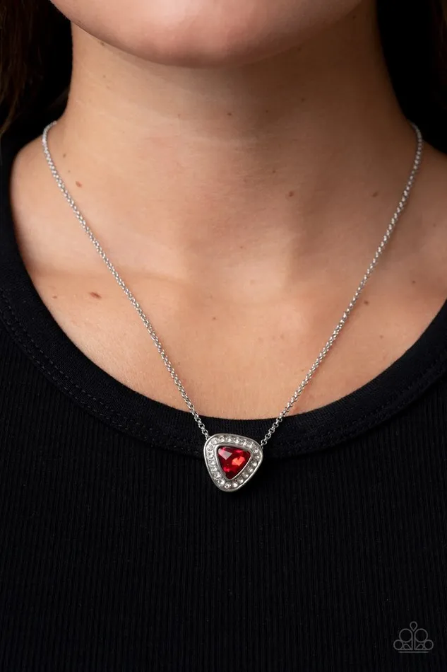Necklaces Paparazzi Jewelry Paparazzi Necklace The Whole Package Red