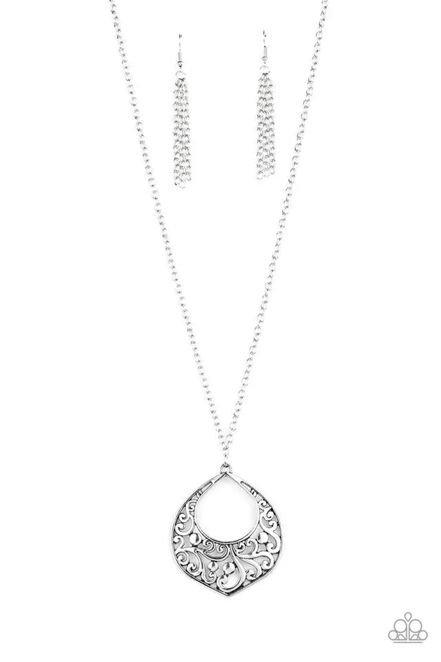 Necklaces Paparazzi Jewelry Paparazzi Necklace Venetian Vineyards Silver Necklaces Paparazzi Jewelry Paparazzi Necklace Venetian Vineyards Silver