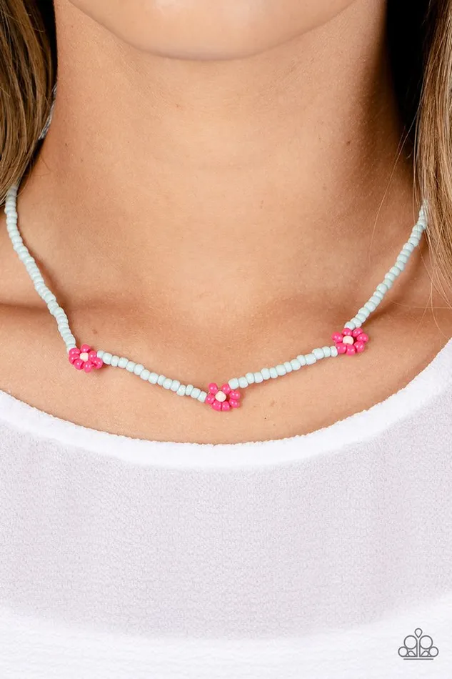 Necklaces Paparazzi Necklace Bewitching Beading Pink Paparazzi Jewelry