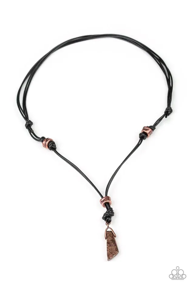 Necklaces Paparazzi Necklace Midnight Meteorite Copper Paparazzi Jewelry