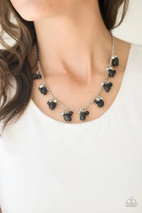 Necklaces Paparazzi Necklace Rocky Mountain Magnificence Black Paparazzi Jewelry