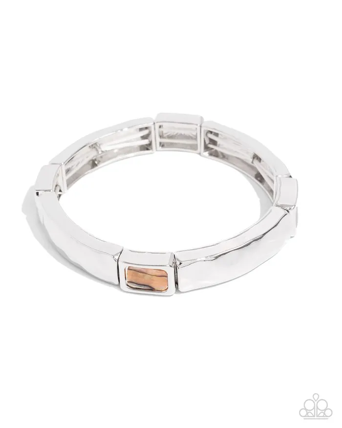 Paparazzi Bracelet Admirable Abalone Brown Paparazzi Jewelry Bracelets Paparazzi Bracelet Admirable Abalone Brown Paparazzi Jewelry Bracelets