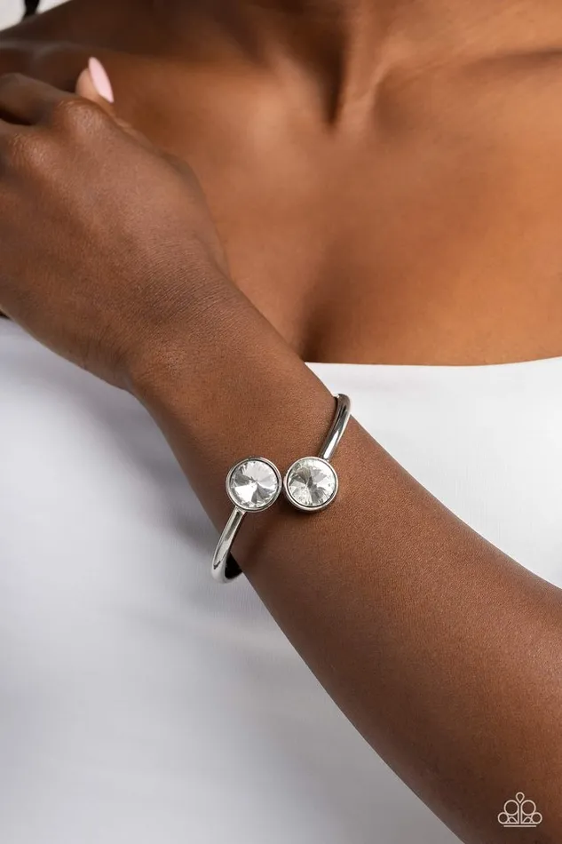 Paparazzi Bracelet Daily Dazzle White Paparazzi Jewelry Bracelets