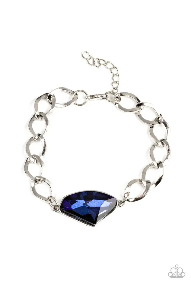 Paparazzi Bracelet Galactic Grunge Blue Paparazzi Jewelry Bracelets Paparazzi Bracelet Galactic Grunge Blue Paparazzi Jewelry Bracelets