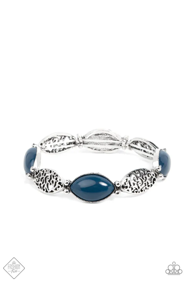 Paparazzi Bracelet Garden Rendezvous Blue Paparazzi Jewelry Bracelets Paparazzi Bracelet Garden Rendezvous Blue Paparazzi Jewelry Bracelets