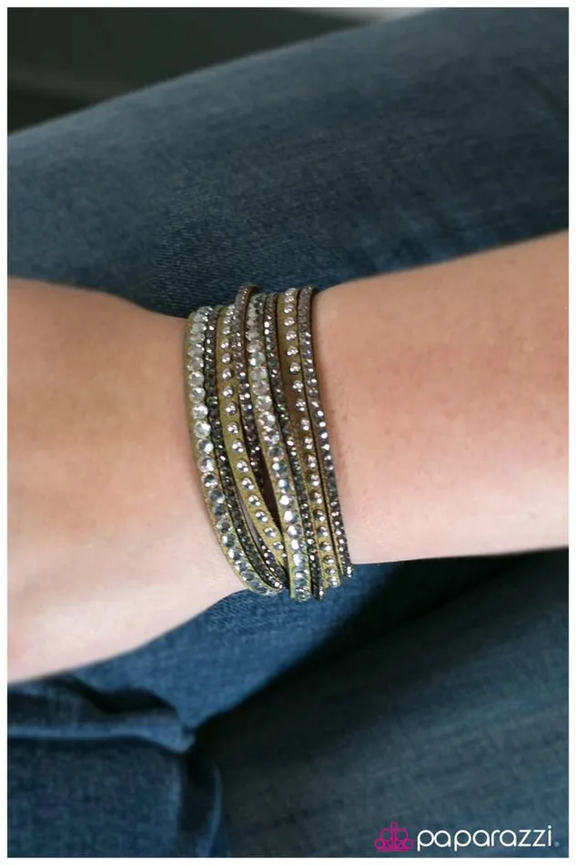 Paparazzi Bracelet I Dont Mean To Brag Green Paparazzi Jewelry Bracelets