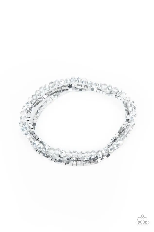 Paparazzi Bracelet Just a Spritz Silver Paparazzi Jewelry Bracelets Paparazzi Bracelet Just a Spritz Silver Paparazzi Jewelry Bracelets