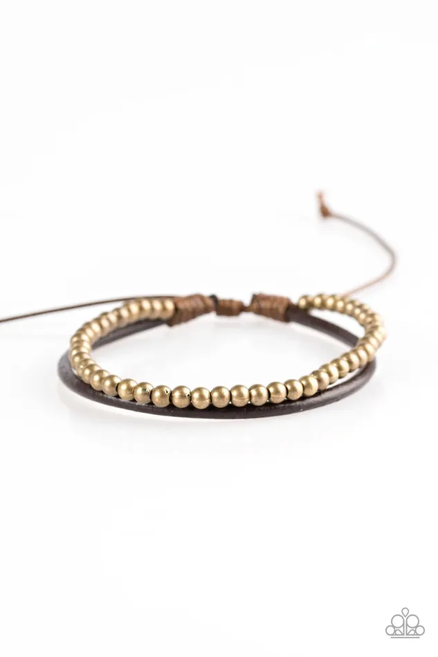 Paparazzi Bracelet Mountain Mod Brass Paparazzi Jewelry Bracelets