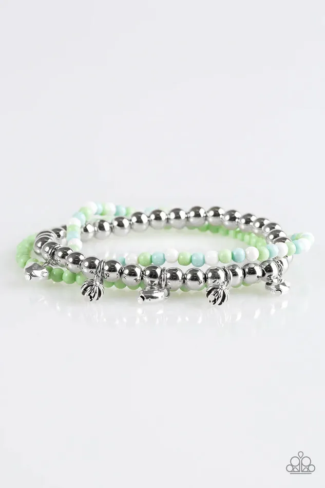 Paparazzi Bracelet Springtime Sweethearts Multi Paparazzi Jewelry Bracelets