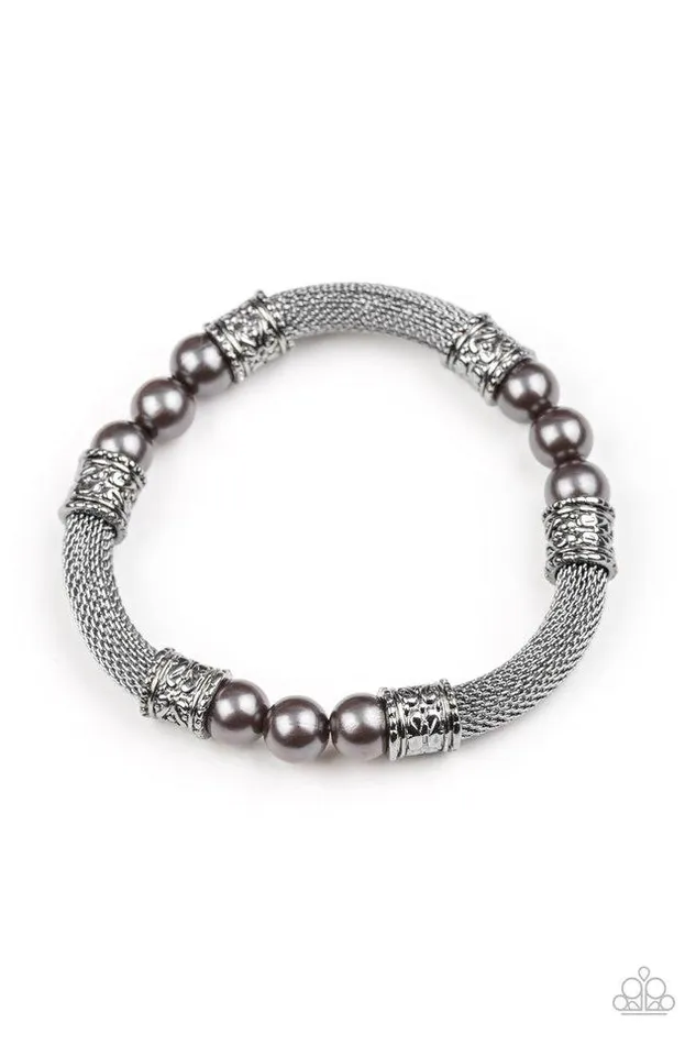 Paparazzi Bracelet Talk Some SENSEI Black Paparazzi Jewelry Bracelets